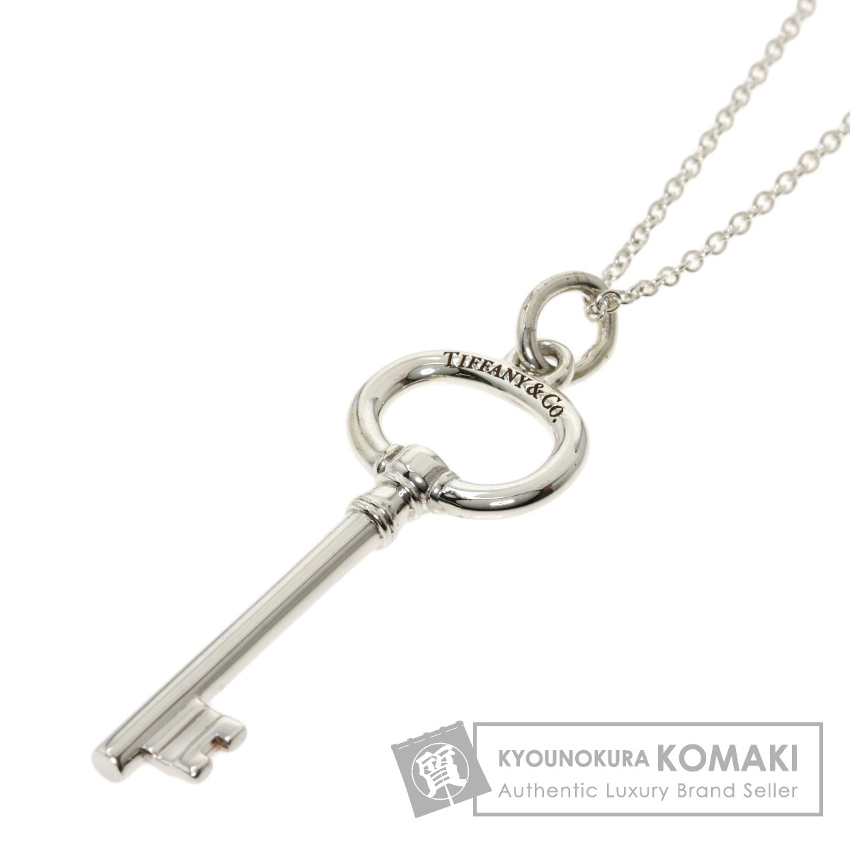 楽天市場】ティファニー オーバル キー ネックレス シルバー
