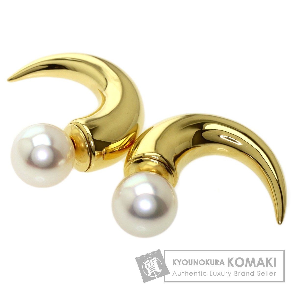 楽天市場】タサキ リファインド リベリオンホーン ピアス K18イエロー