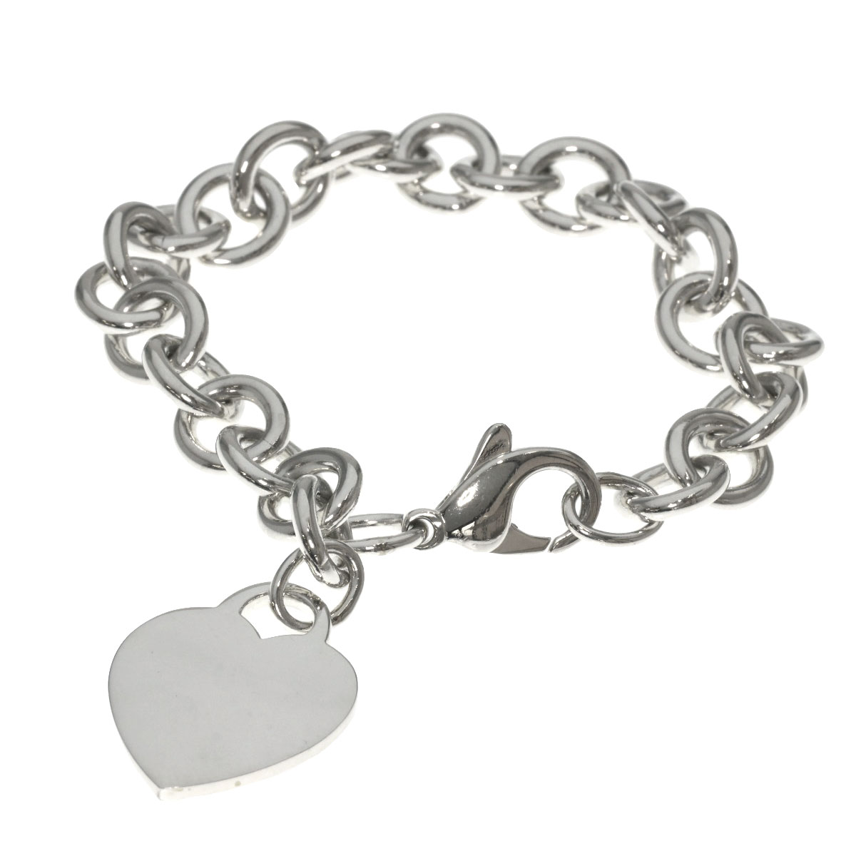 楽天市場】ティファニー ハートタグ ブレスレット シルバー レディース