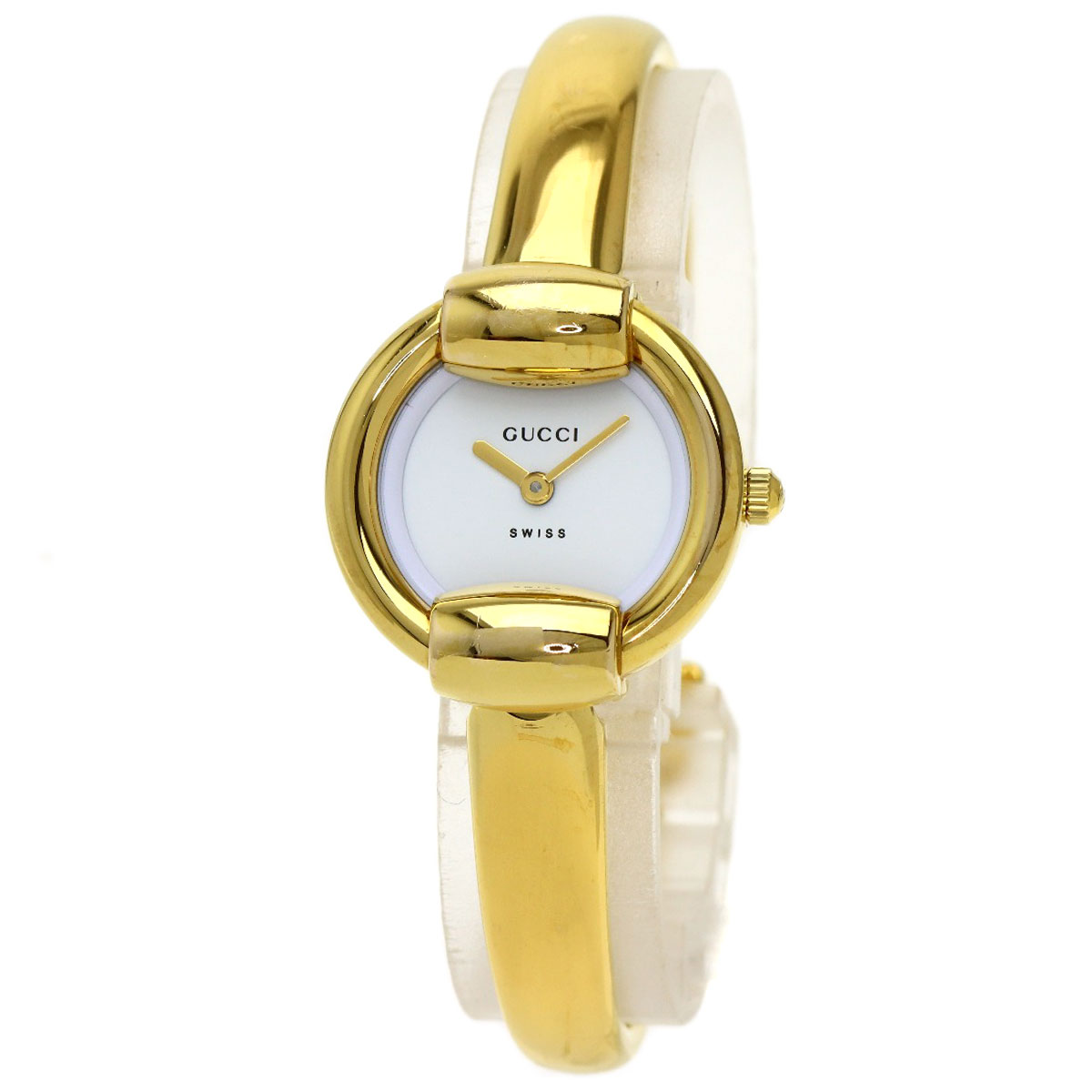 楽天市場】グッチ 1400L ラウンドフェイス 腕時計 GP/GP レディース
