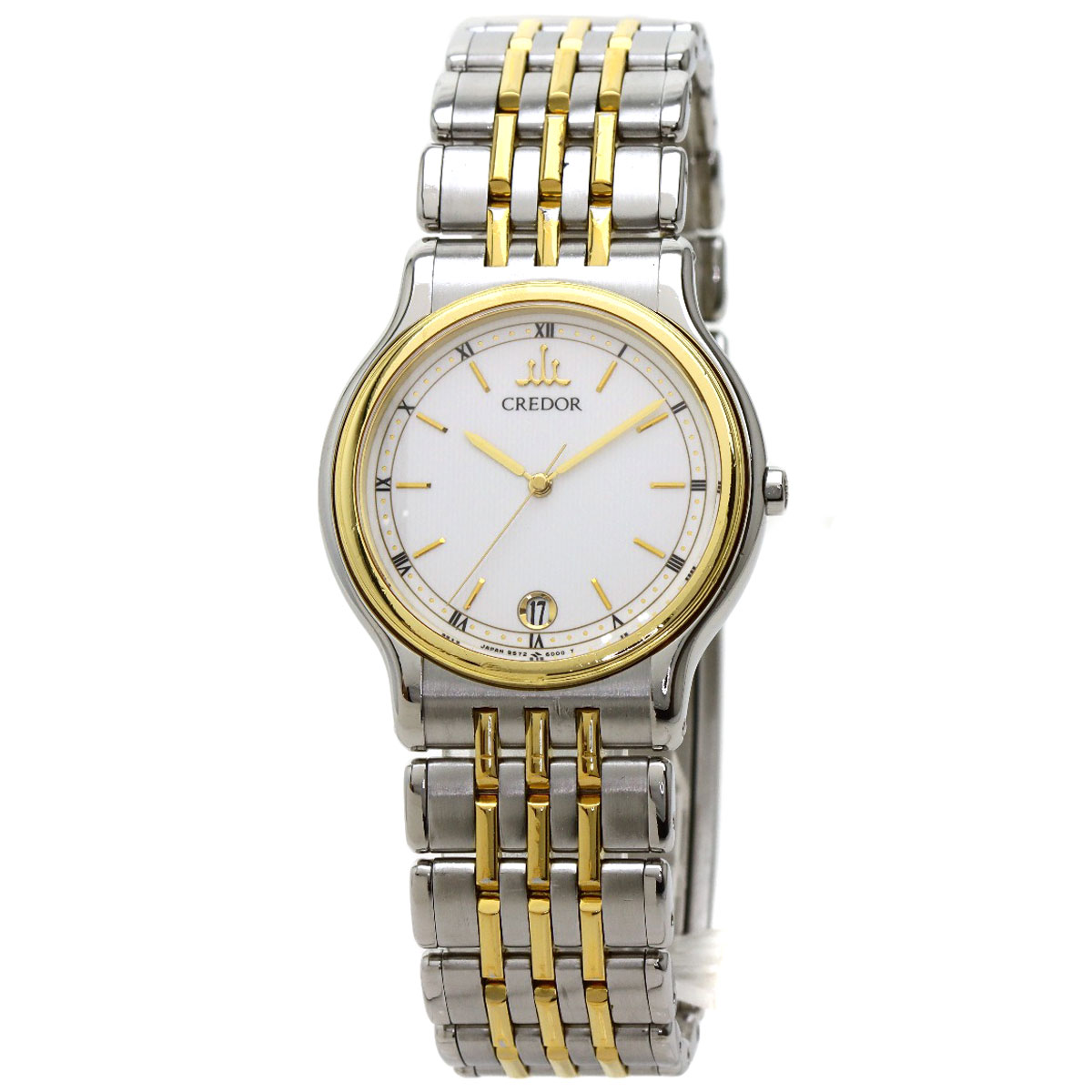楽天市場】セイコー 9572-6000 クレドール 腕時計 ステンレススチール