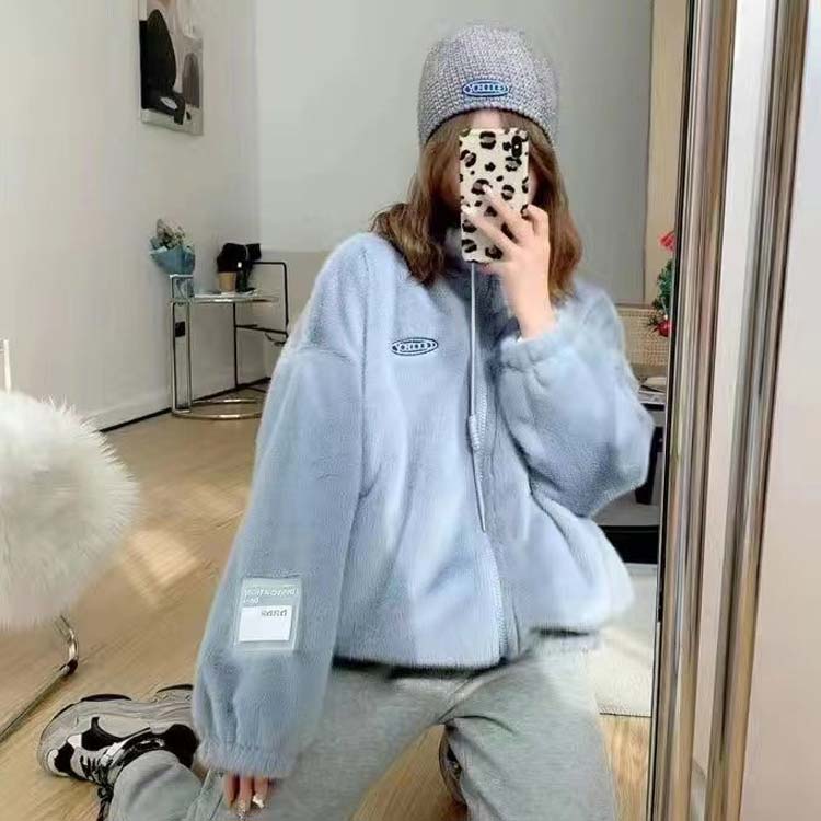 楽天市場】ファーコート レディース 冬 ジャケット フードなし 立ち襟