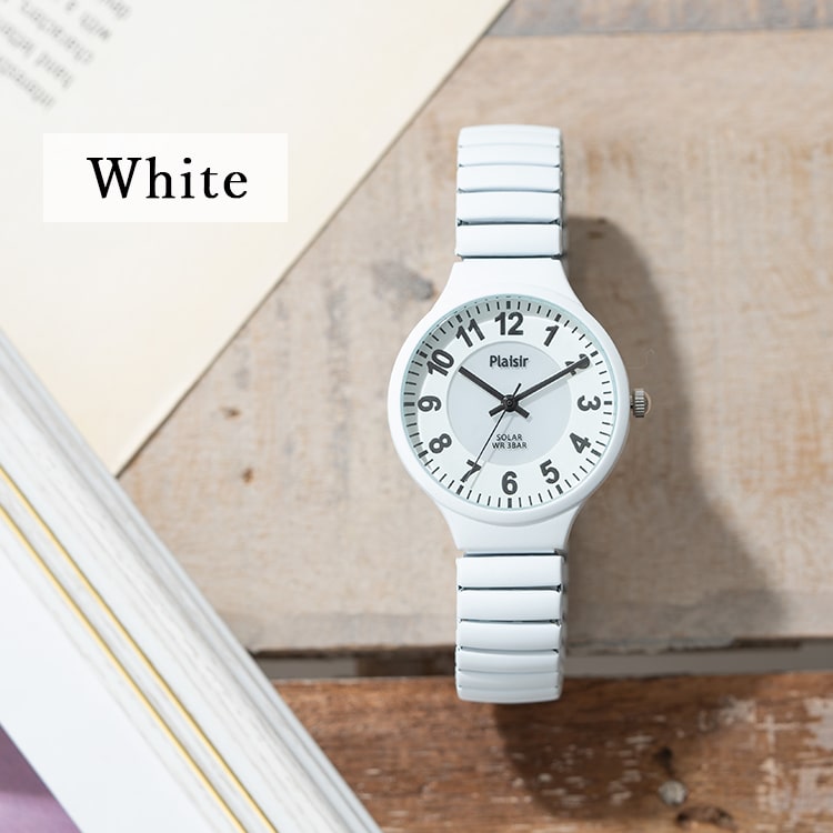 楽天市場】腕時計 レディース ソーラー ジャバラ ウォッチ 蓄光文字盤