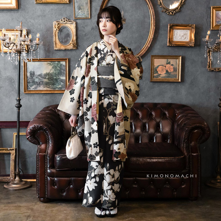 楽天市場】(洗える着物10％OFF 3/12迄)羽織 単品 「きもの福袋から