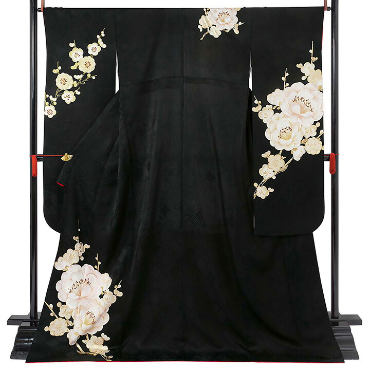 楽天市場】(卒業式応援Point10倍 3/5迄) 未仕立て 振袖 22点セット「黒