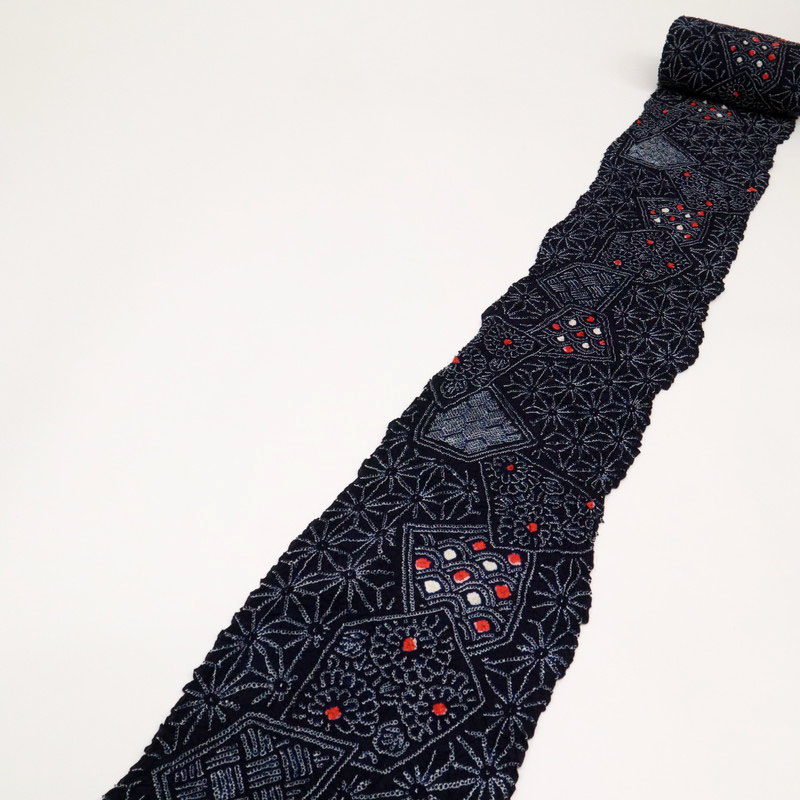 楽天市場】浴衣反物 手しぼり 麻の葉青海波寄せ柄 カジュアル 濃紺