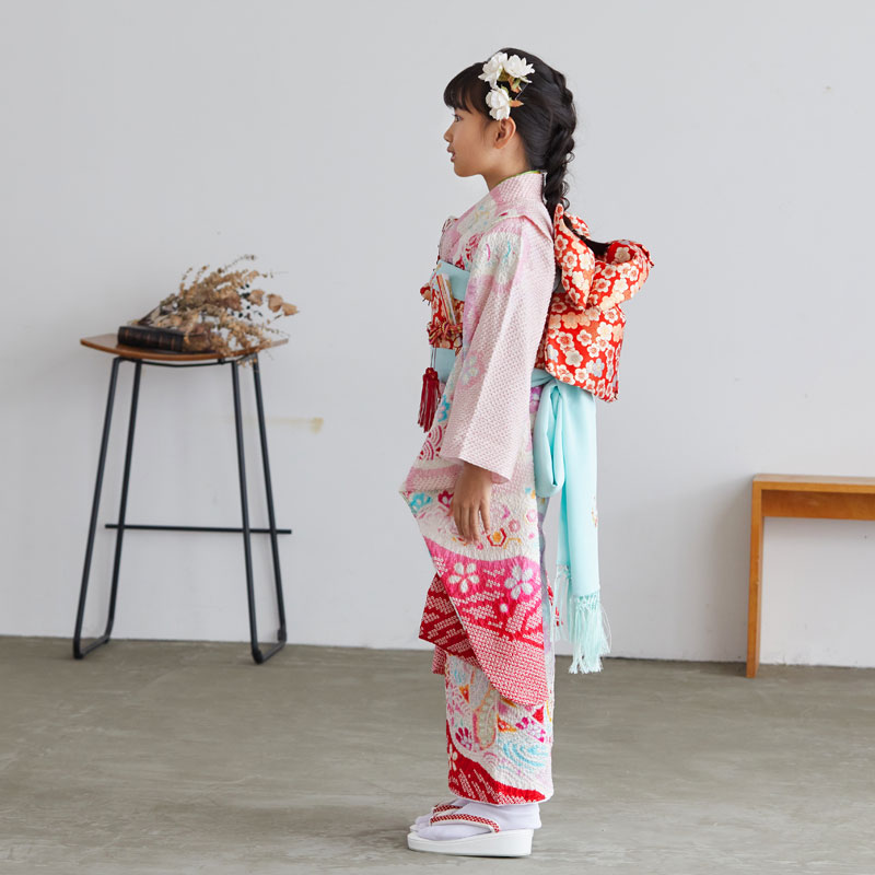 楽天市場】【レンタル】753 七五三 着物 7歳 フルセット 女の子