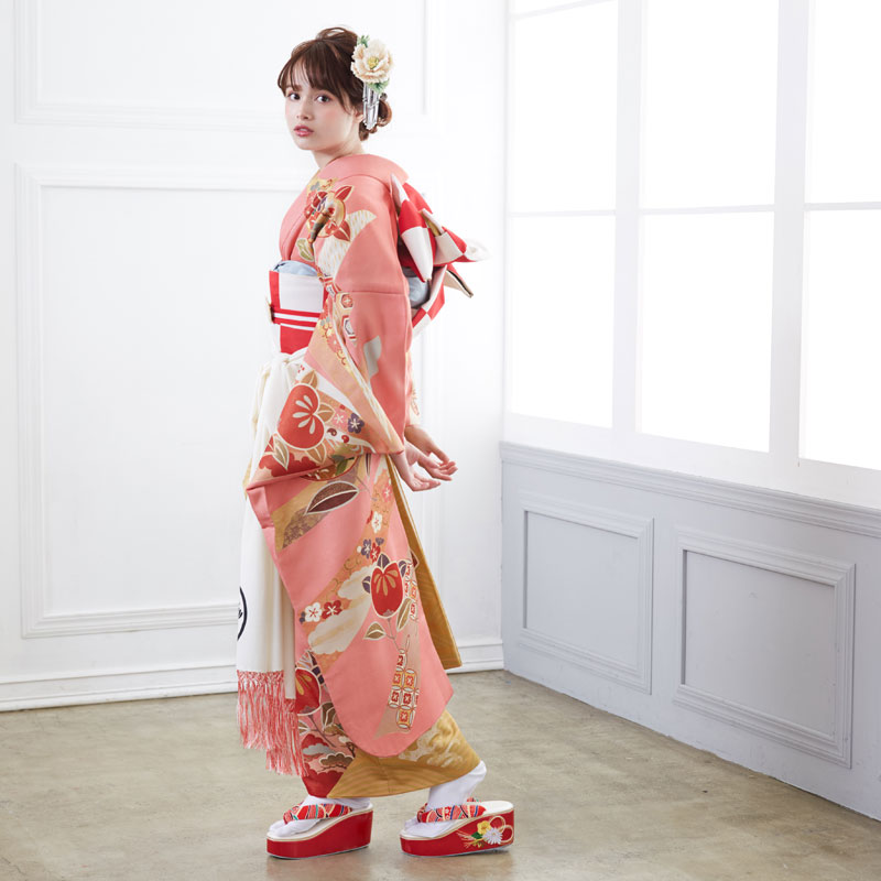 楽天市場】成人式早割クーポン10％オフ【振袖 レンタル】RS879 正絹