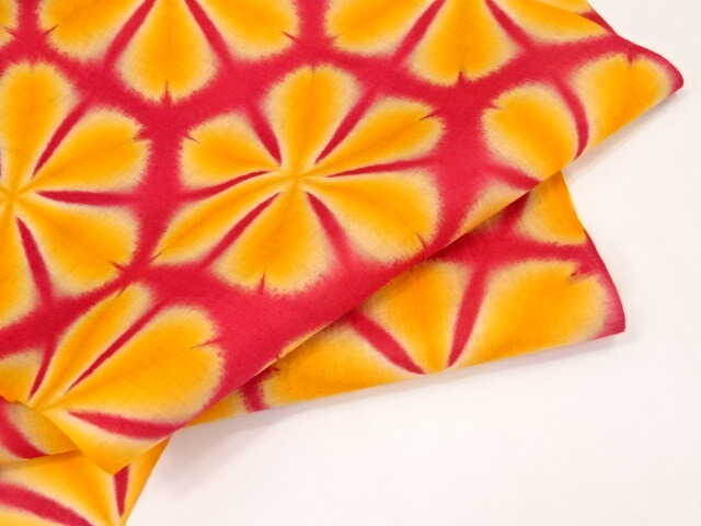 楽天市場】藤井絞 雪花絞 雪花絞り 浴衣 ゆかた 単衣きもの 夏きもの