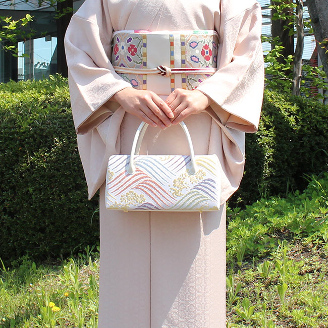 楽天市場】【3/4 20時〜☆10%OFF】利休バッグ 西陣織 正絹 唐織帯地