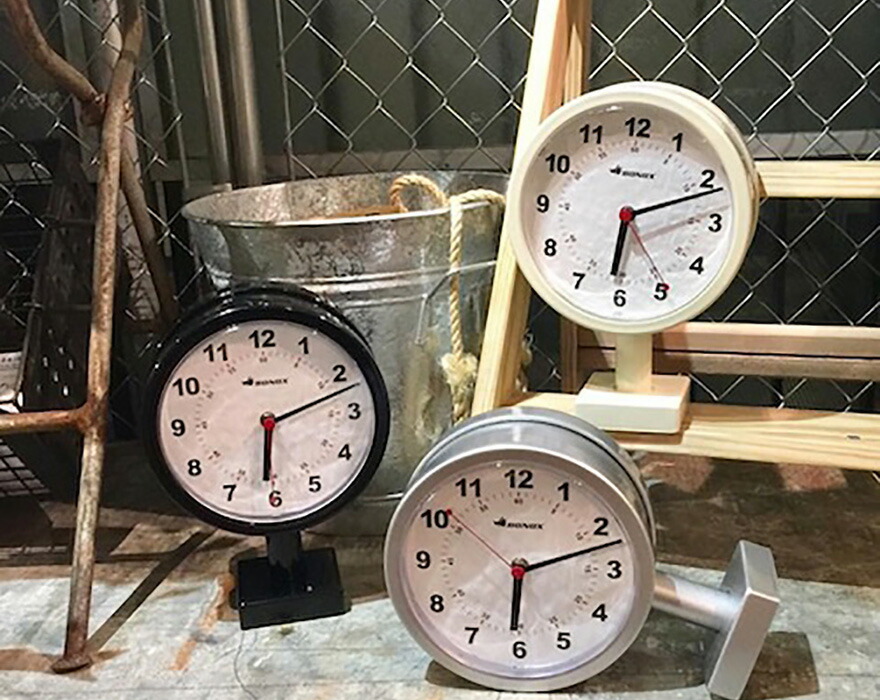 楽天市場】ダブルフェイスクロック DULTON 時計 CLOCK 壁掛け 両面
