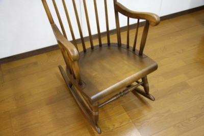 楽天市場】ロッキングチェア 安楽椅子 イス 穂高 ほだか C63 K色 専用