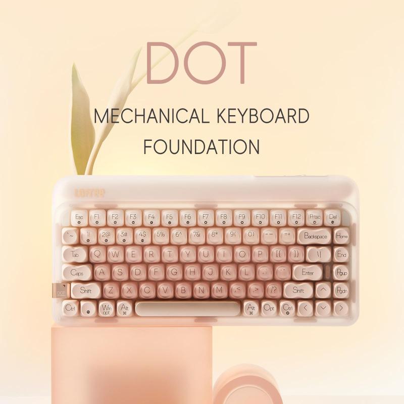 楽天市場】LOFREE DOT Foundation メカニカルキーボード, 3種類の接続