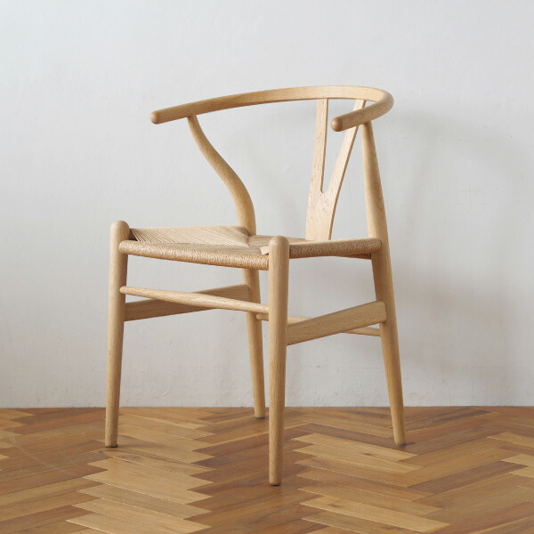 楽天市場】Yチェア CH24 オーク/ソープフィニッシュ 座面高さ45cm CARL