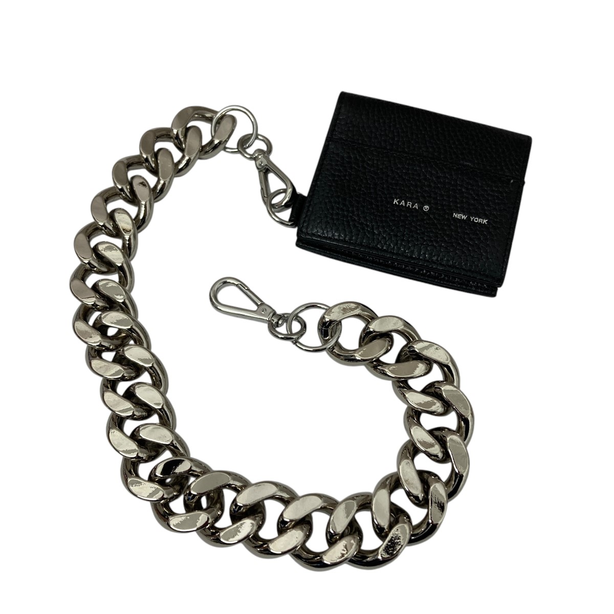 楽天市場】【中古】KARAチェーンウォレット ブラック【価格見直し