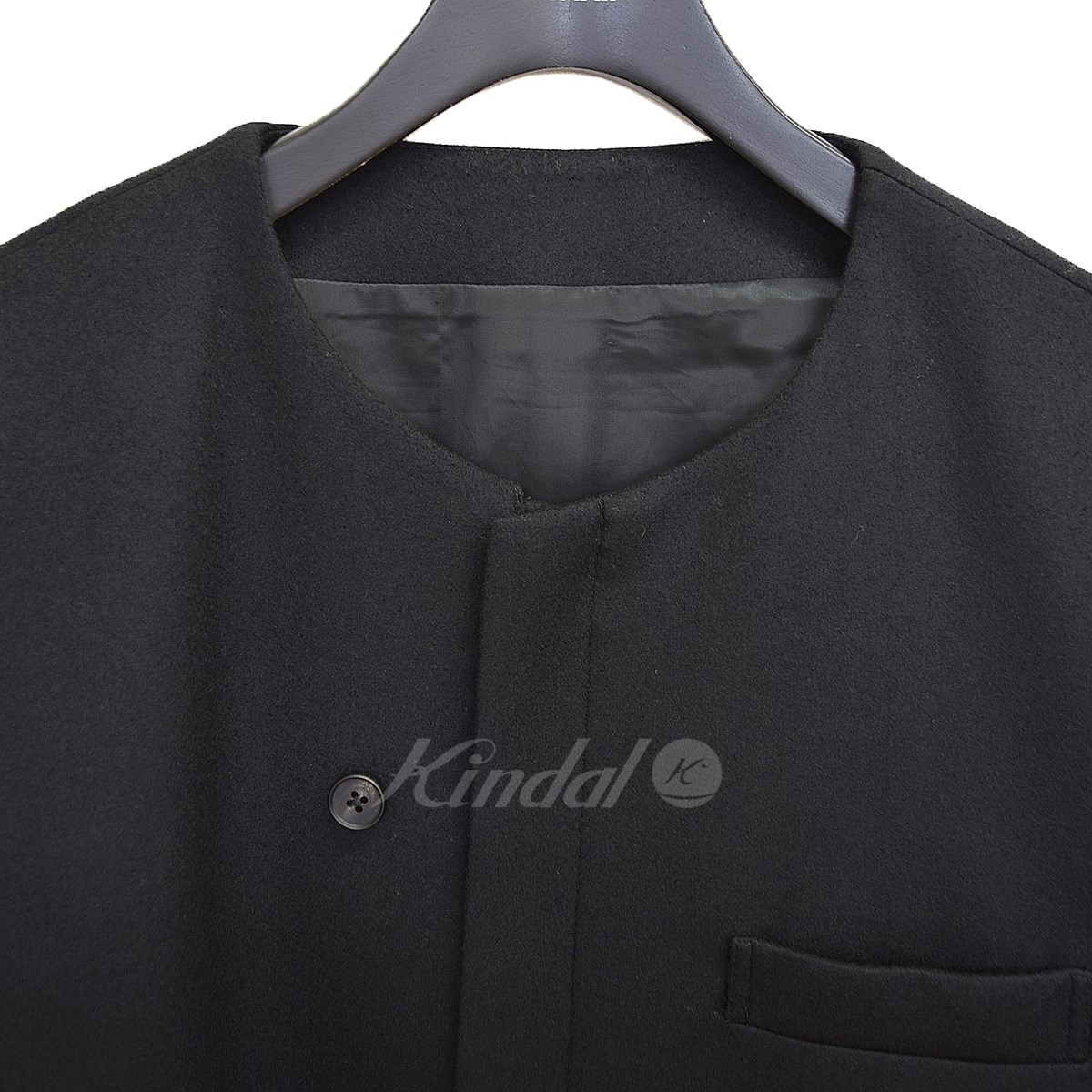 楽天市場】【中古】Stein NO COLLAR MELTON JACKET ノーカラーメルトン