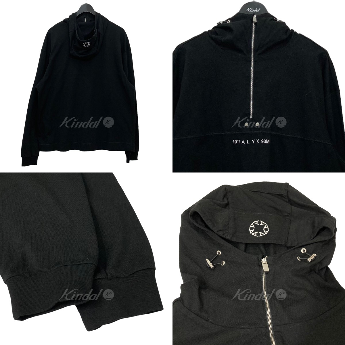 1017 alyx 9smハーフジップスウェットシャツ23aw