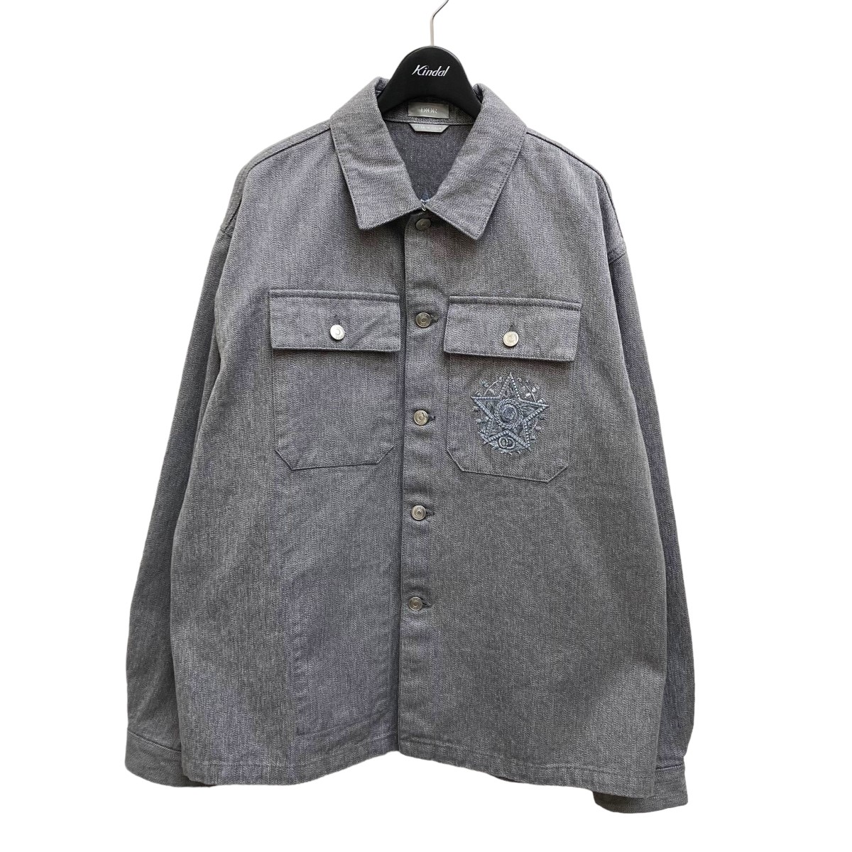 楽天市場】【中古】Diorバックデザインデニムジャケット 243D487AY514