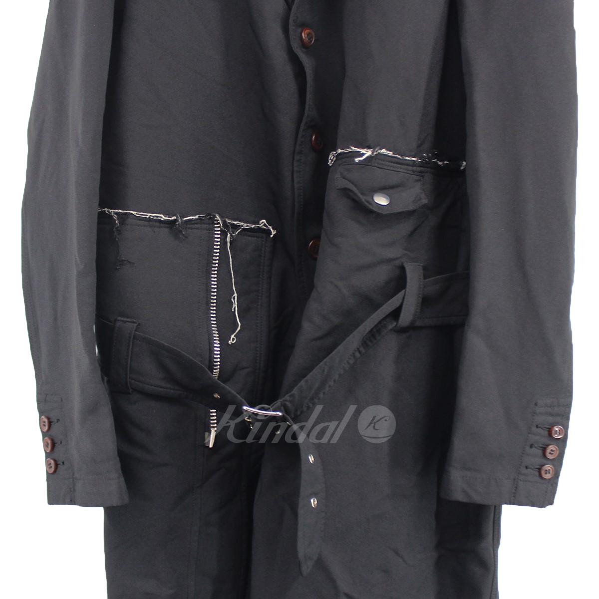 楽天市場】【中古】COMME des GARCONS HOMME PLUS13AW ポリ縮絨 再構築
