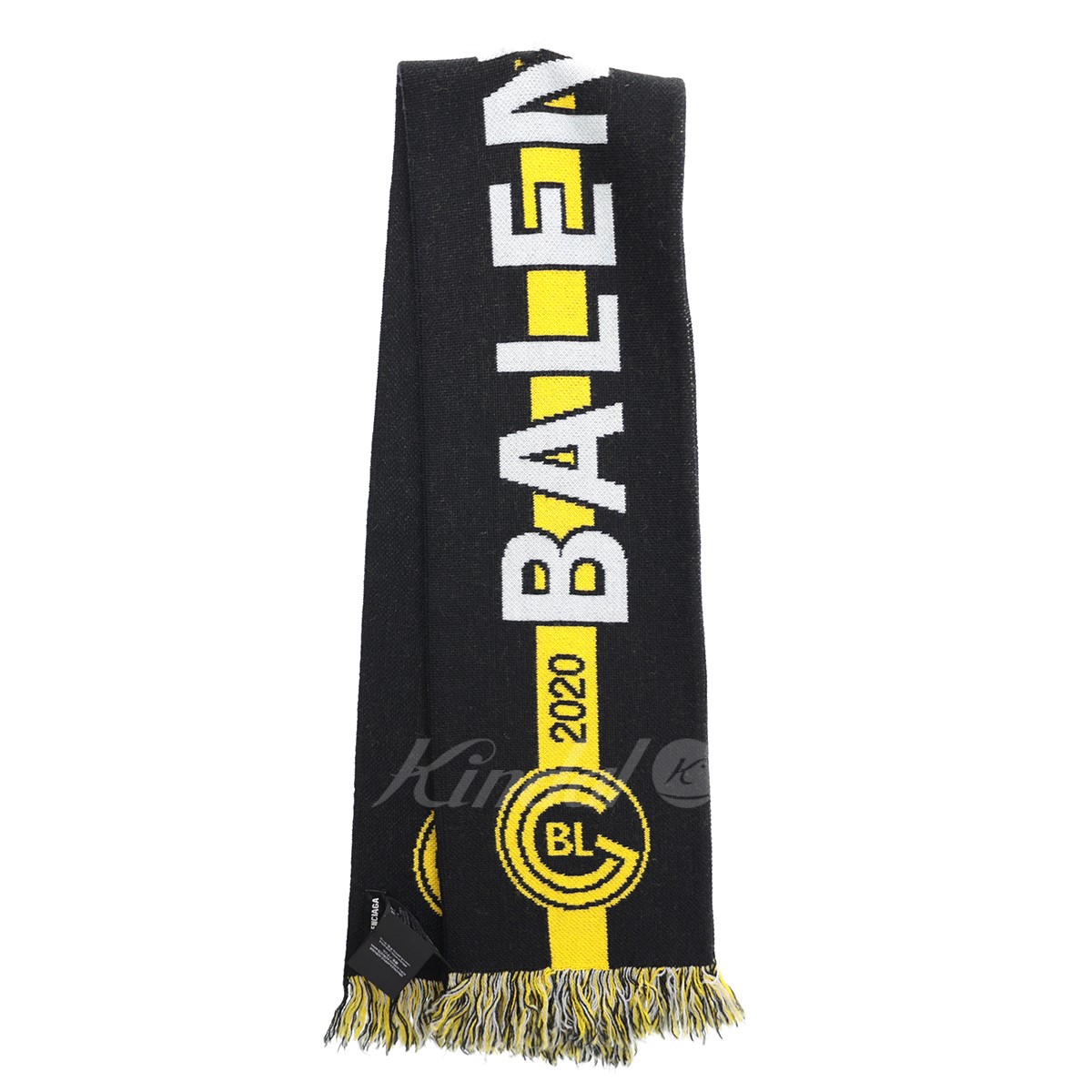 楽天市場】【中古】BALENCIAGAサッカーニットロゴマフラー 640920