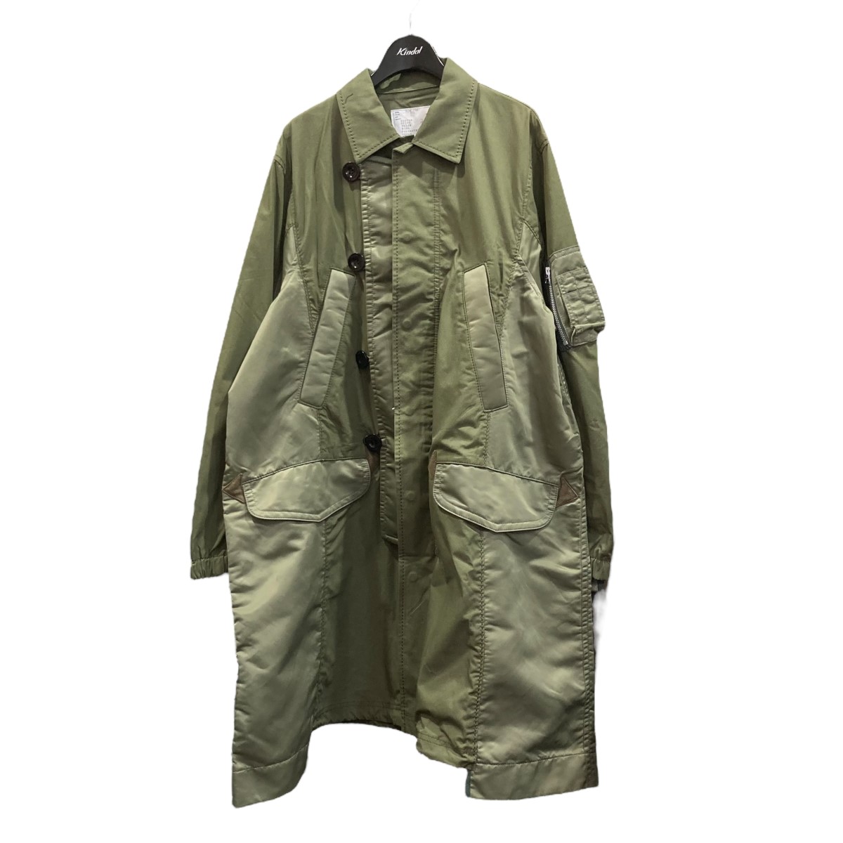 楽天市場】【中古】sacai21AW Military Coat ミリタリーコート SCM-035