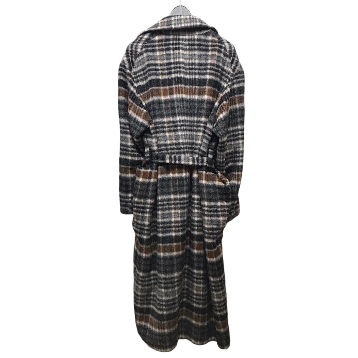 楽天市場】【中古】BLAMINKアルパカ混チェックコート 7925-230-0186