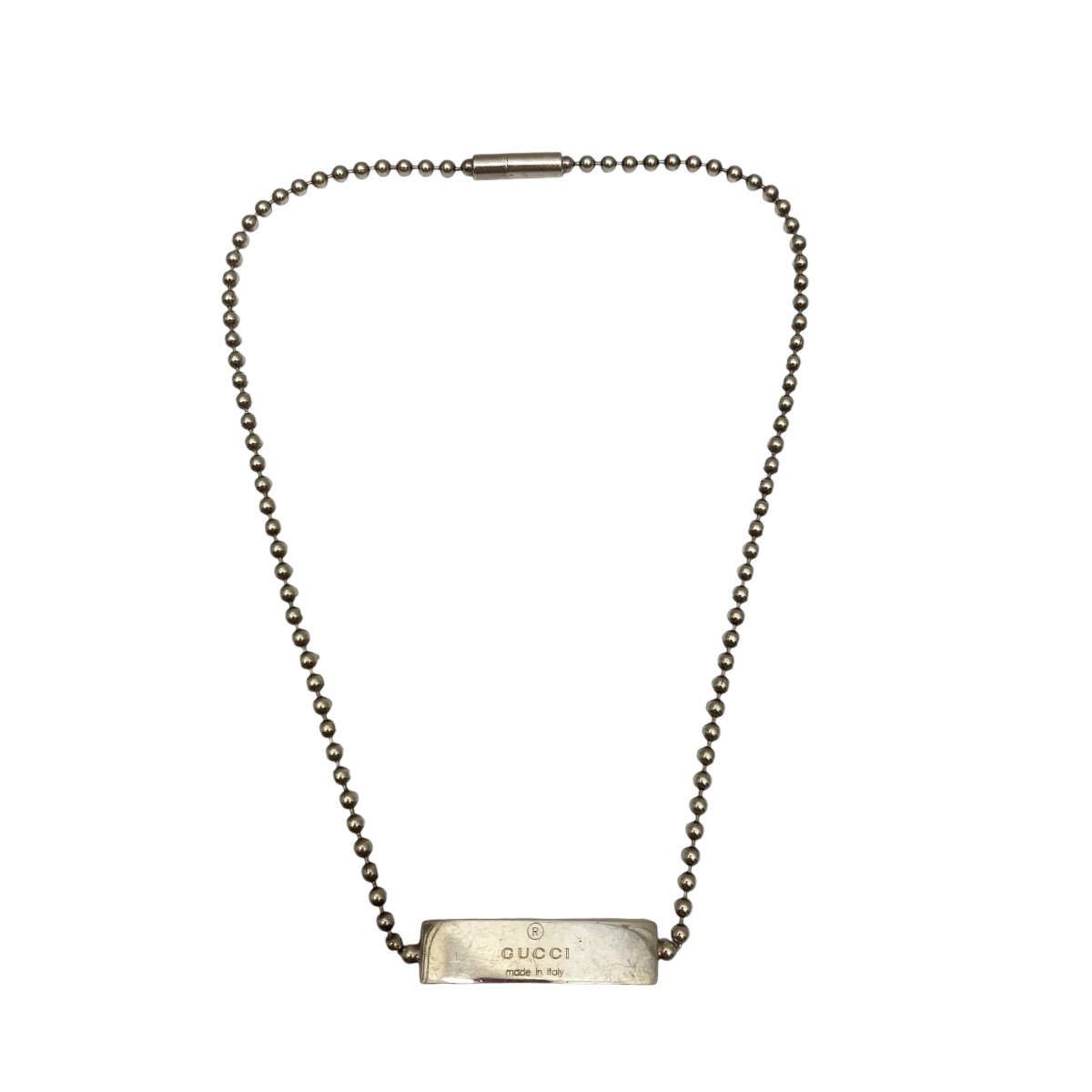 楽天市場】【中古】GUCCIネックレス シルバー【価格見直し