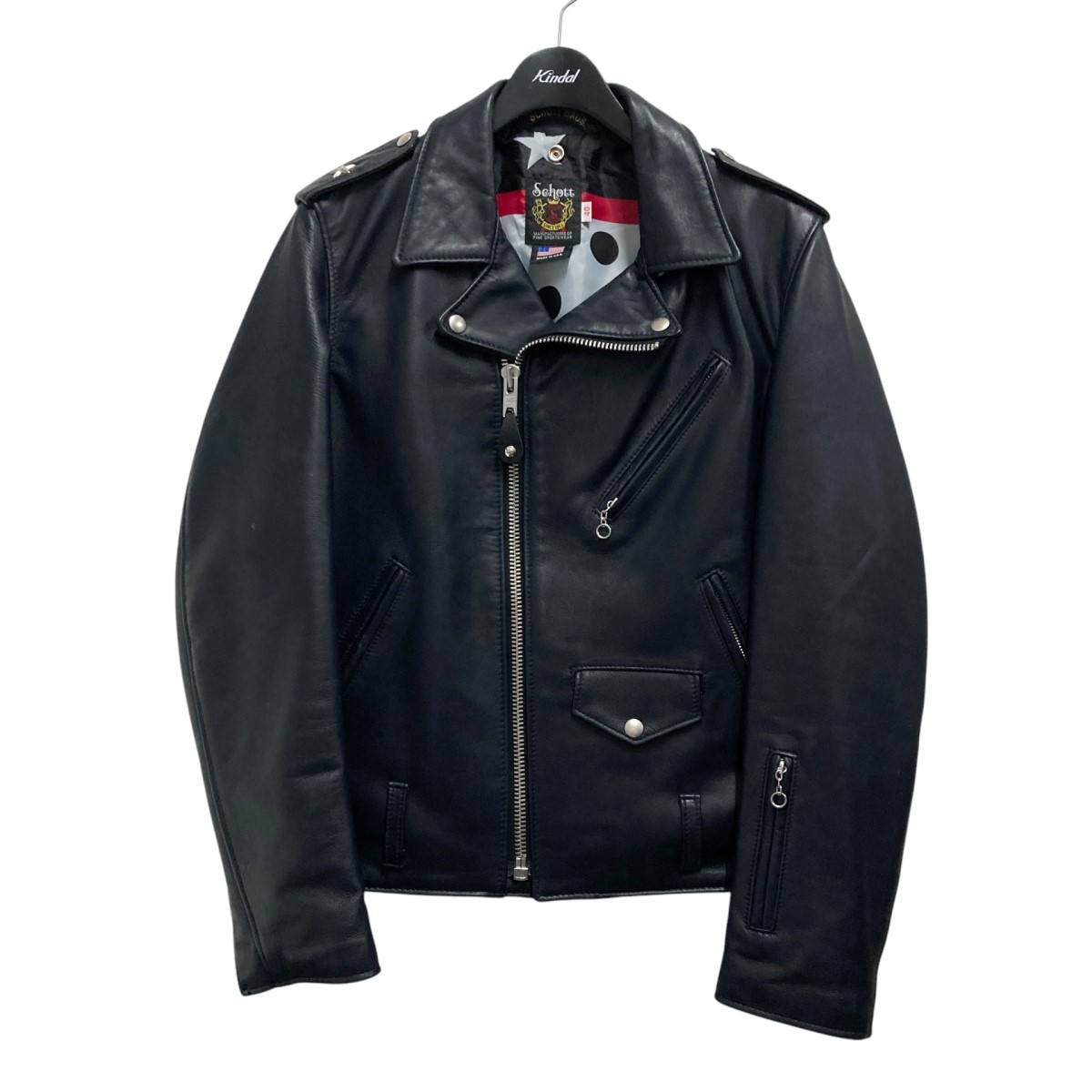 SOPH.×Schott シングルライダースジャケットS 36 SOPH.×Schott