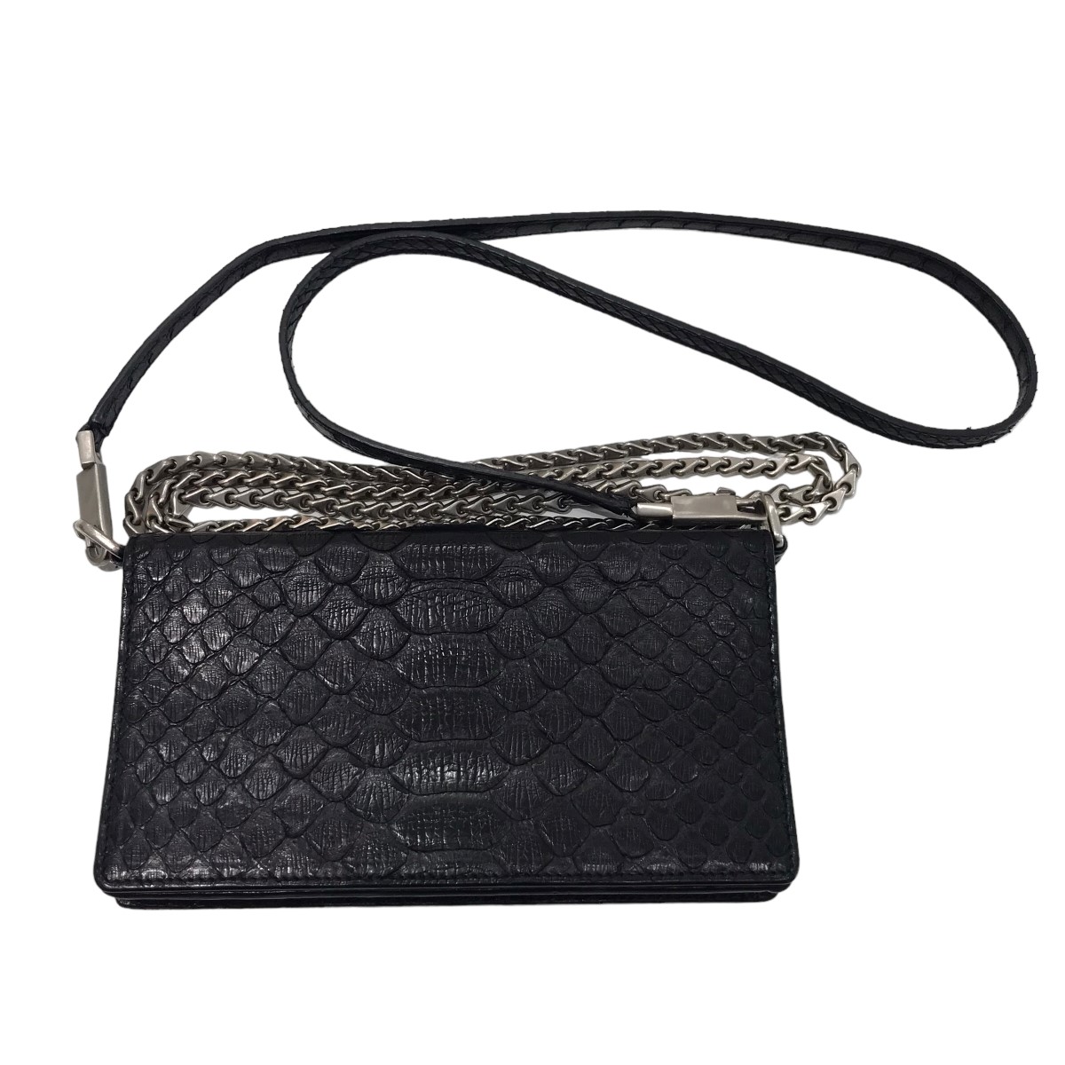 楽天市場】【中古】RICK OWENSパイソンチェーンショルダーバッグ