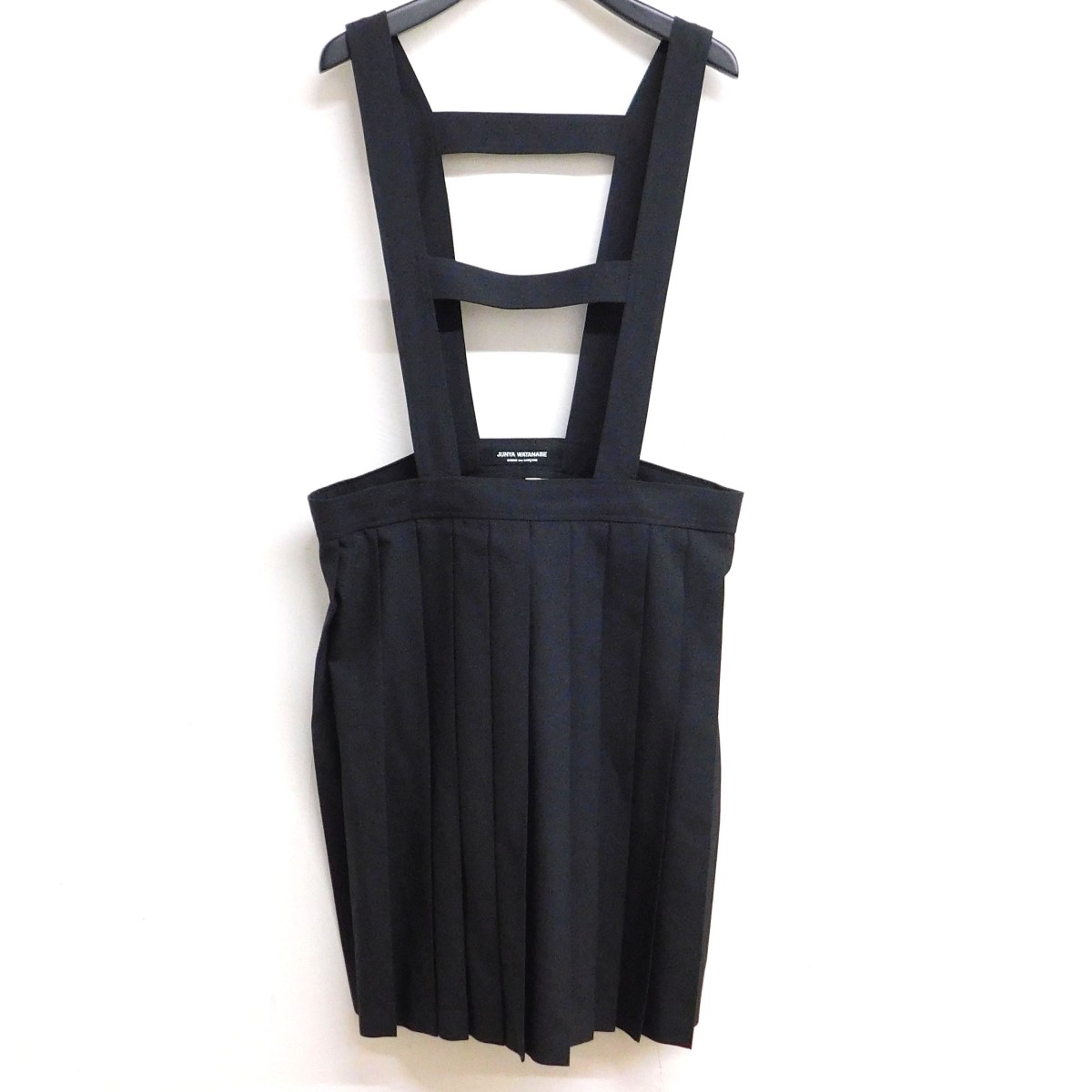ジュンヤワタナベ コムデギャルソン サスペンダープリーツスカート