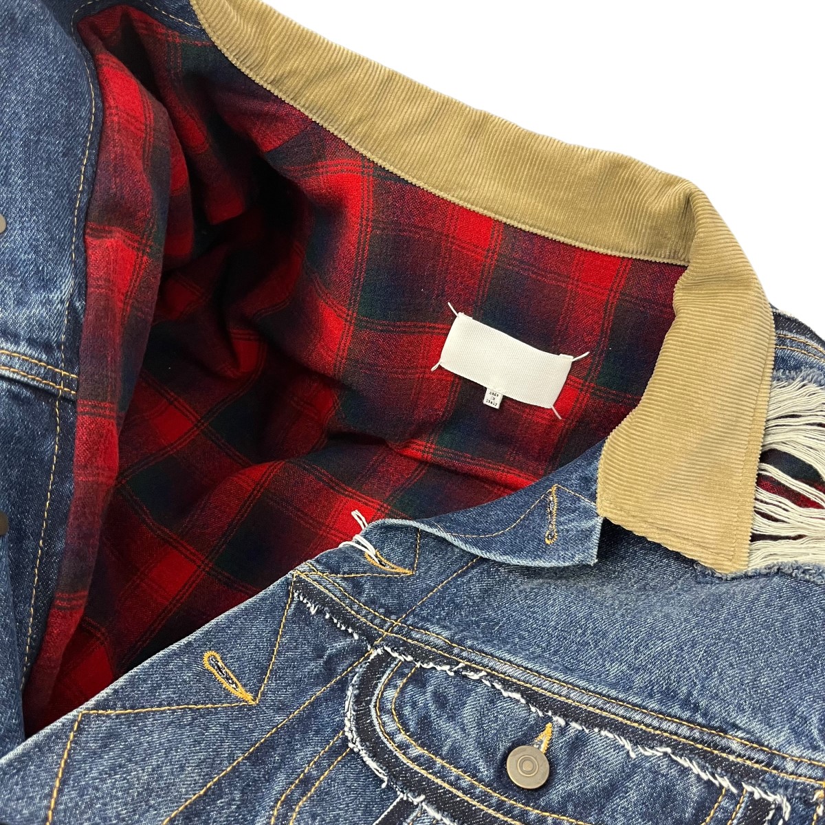 楽天市場】【中古】Maison Margiela×PENDLETONデニムジャケット