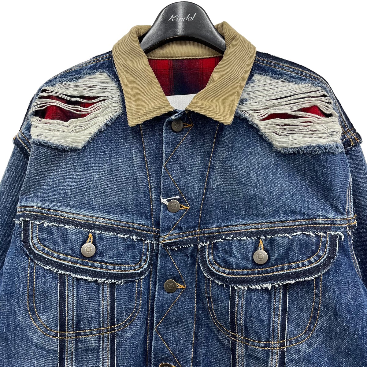 楽天市場】【中古】Maison Margiela×PENDLETONデニムジャケット