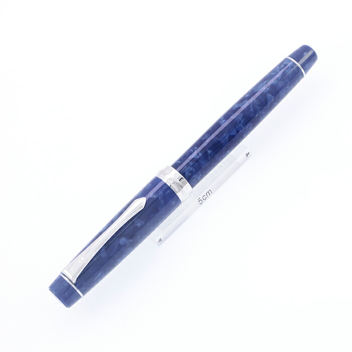 廃盤】パイロット万年筆 カスタムレガンス青 Mニブ 詳細ページ