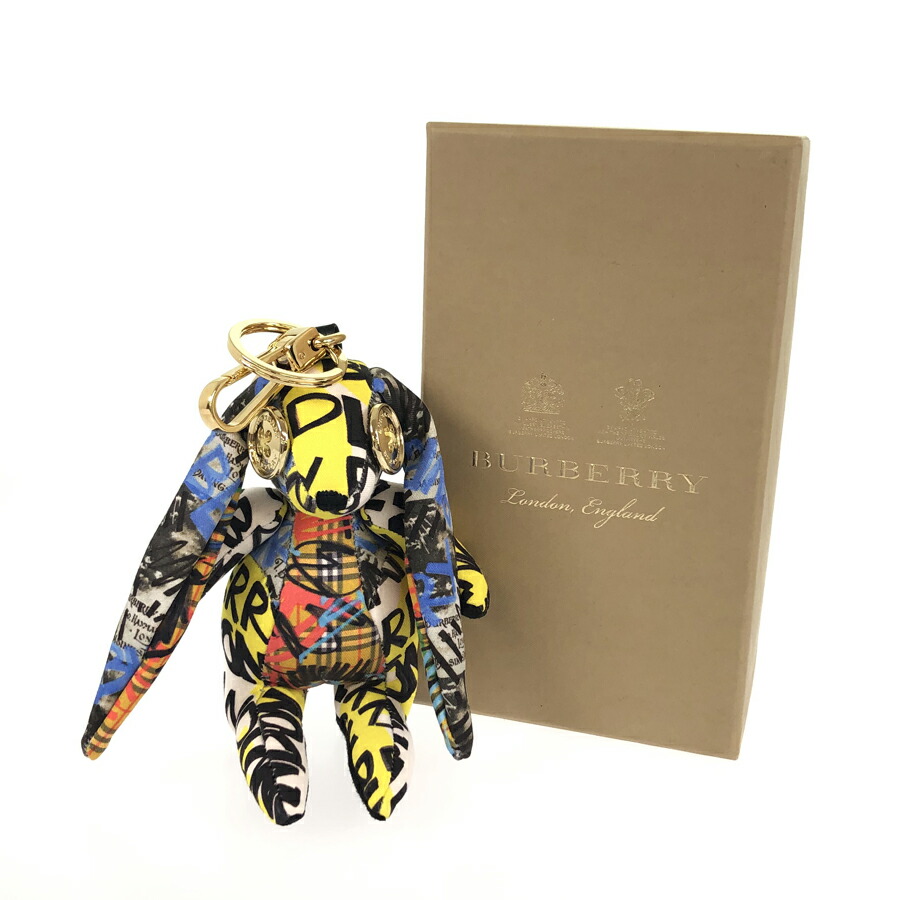 楽天市場】バーバリー BURBERRY バッグ チャーム ラビット ウサギ
