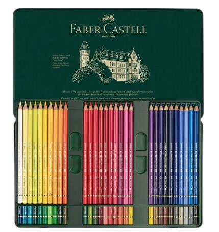 楽天市場】ファーバーカステル ポリクロモス色鉛筆 60色セット 缶