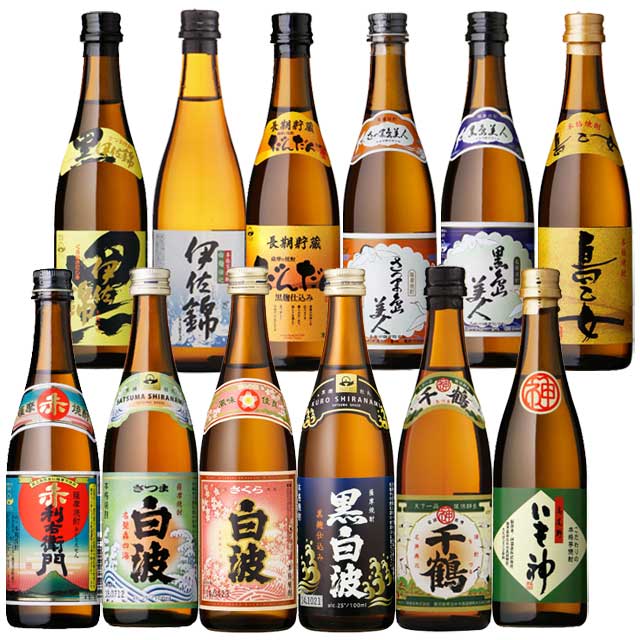 楽天市場】ミニチュア人気芋焼酎 鹿児島 薩摩半島 飲む旅飲み比べ