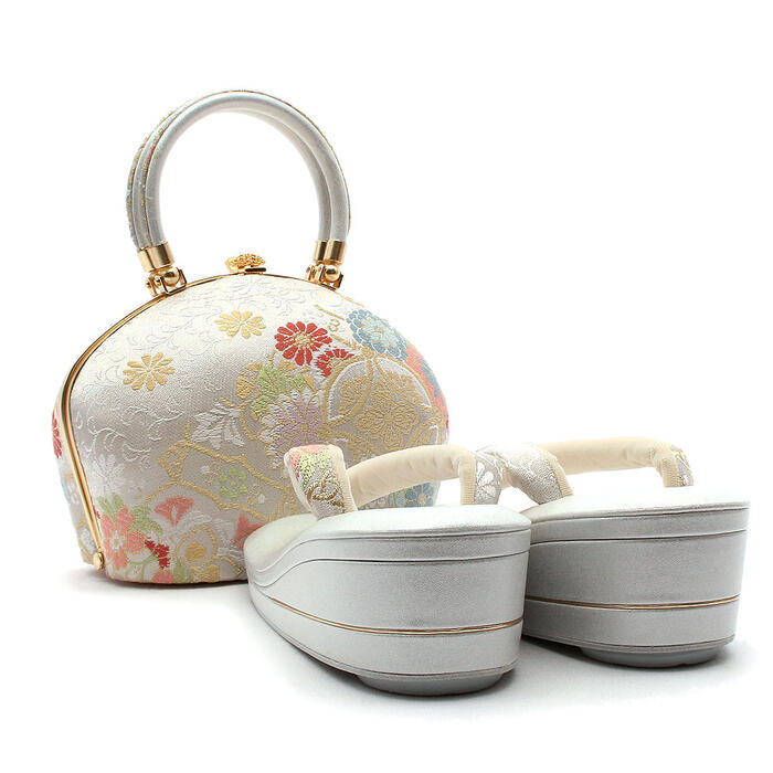 楽天市場】振袖 草履 バッグ セット 成人式 草履バッグセット 振袖用