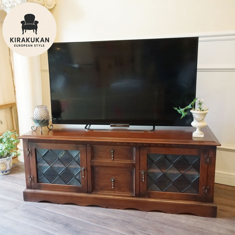 楽天市場】アンティーク家具 リプロダクション テレビ台 120 TV台