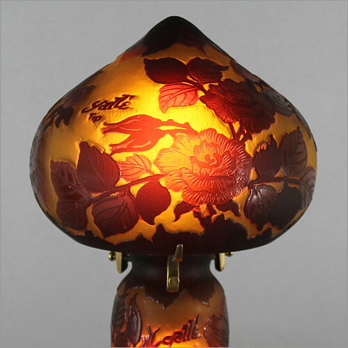 楽天市場】輸入照明 ガレコレクション 2灯テーブルスタンド Rose 薔薇