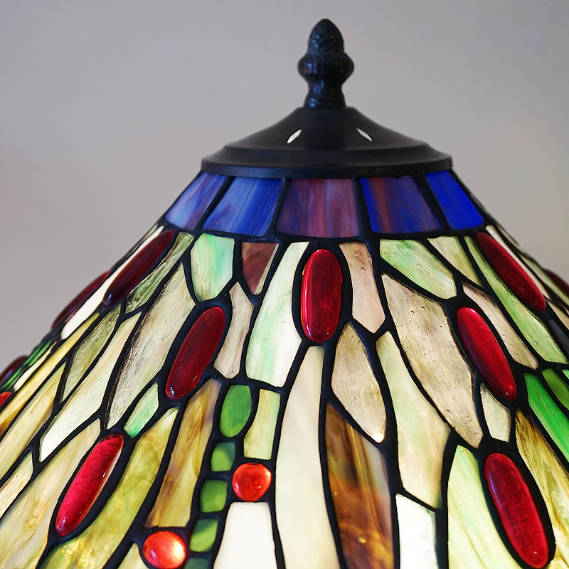 楽天市場】ヴィンテージ ステンドグラスランプ ティファニースタイル