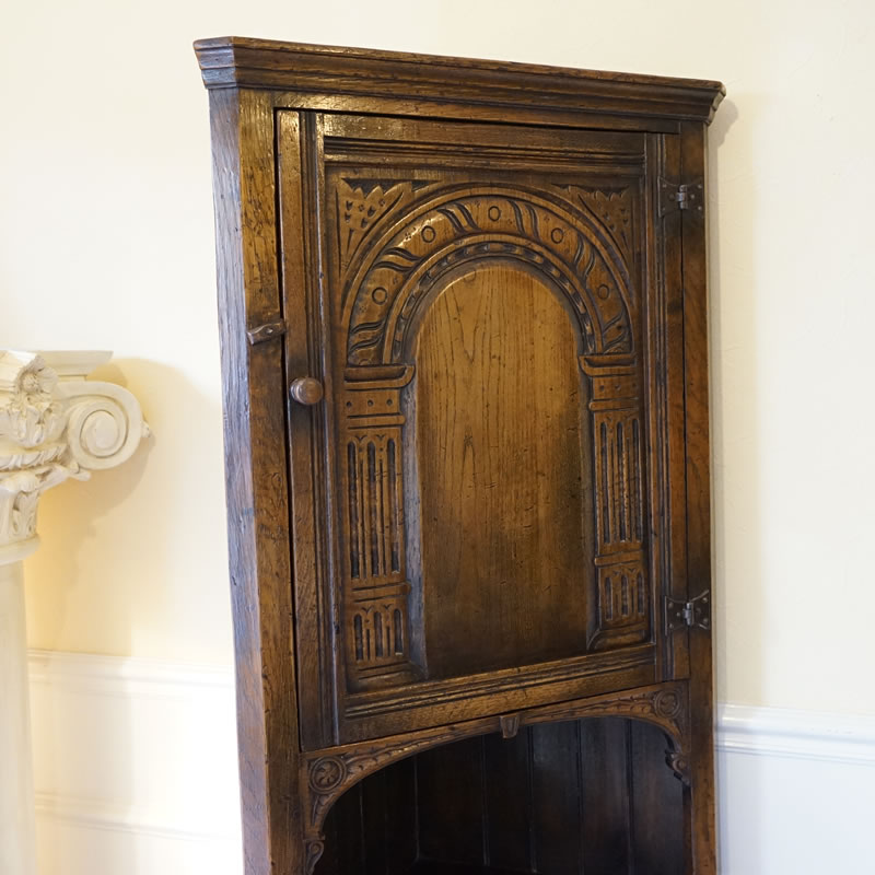 楽天市場】ヴィンテージ 英国 アンティーク家具 コーナーキャビネット