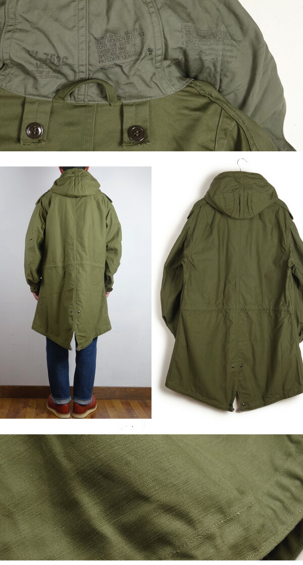 楽天市場】BUZZ RICKSON'S バズリクソンズ PARKA SHELL Type M-51