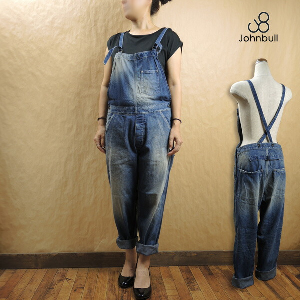 楽天市場】【JOHNBULL ジョンブル】 レディース デニム オーバーオール
