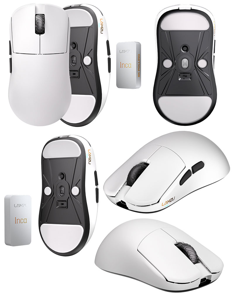 楽天市場】ゲーミングマウス 超軽量 FPS LAMZU INCA 8Kレシーバー付属