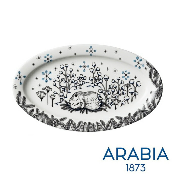 楽天市場】アラビア ピーロパイッカ パッカネン オーバルプレート 29.5