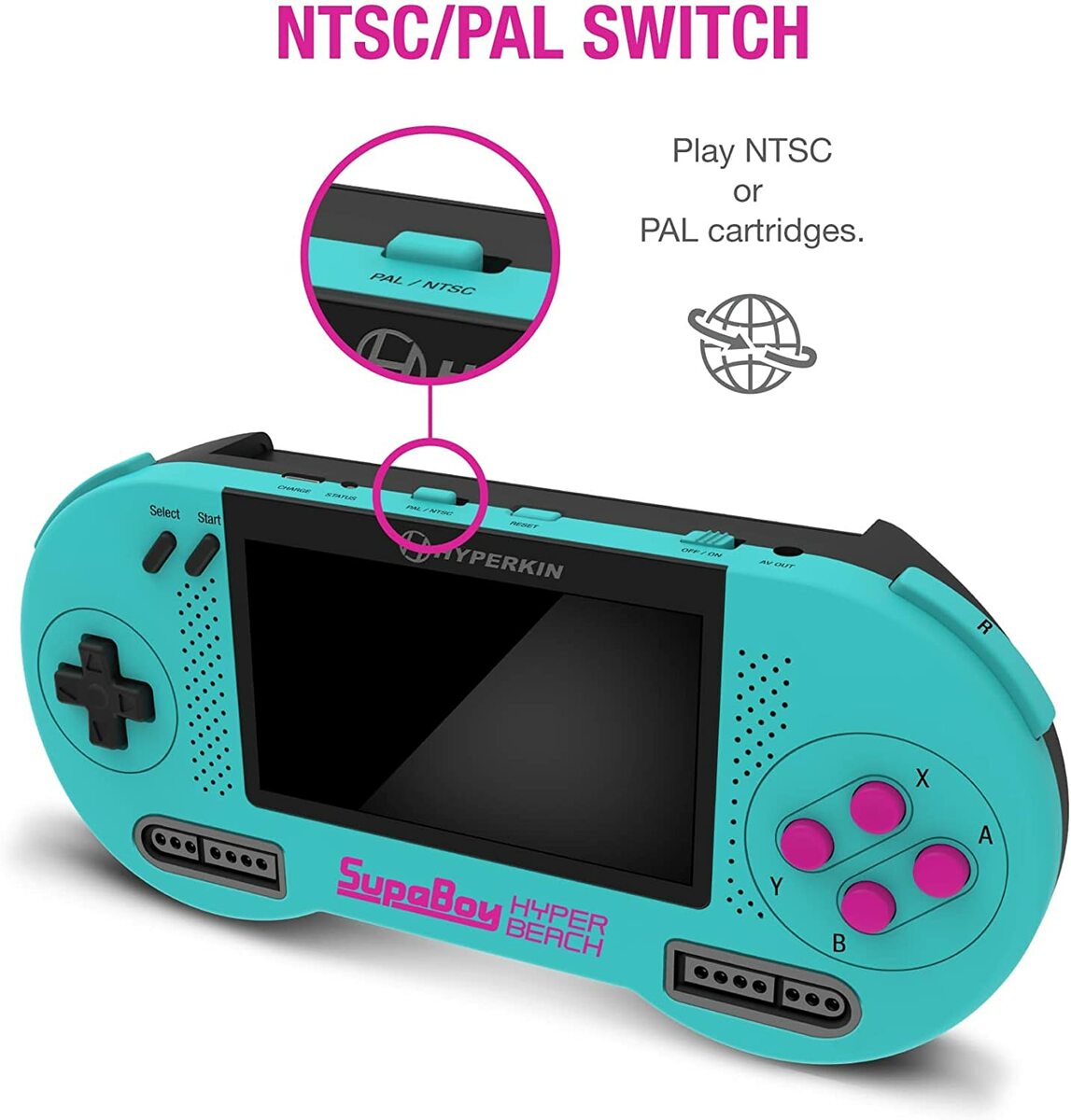 楽天市場】Hyperkin SUPABOY HYPER BEACH / スパボーイ ハイバービーチ