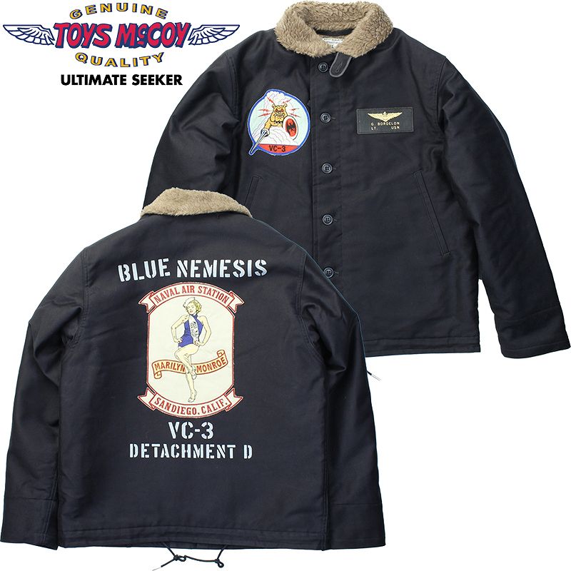 楽天市場】トイズマッコイ N-1 デッキ ジャケット マリリン・モンロー