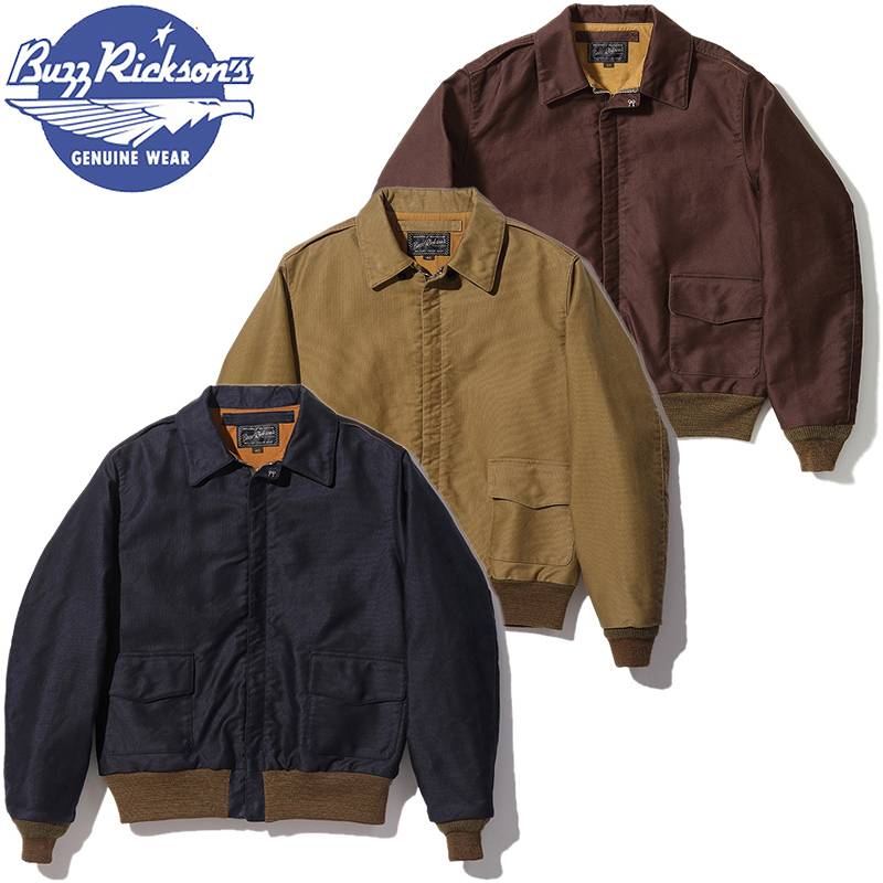 楽天市場】バズリクソンズ ミリタリージャケット ジャングルクロス A-2