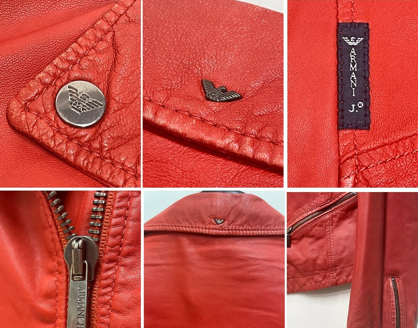 楽天市場】AJ【ARMANI JEANS】アルマーニジーンズ レザーライダーズ