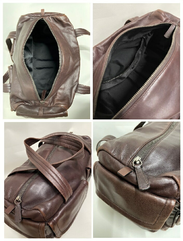 楽天市場】ランクA 【JIL SANDER】BOSTON BAG /SEMITRACOLLAジル